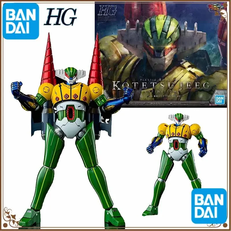 

Bandai Original Kotetsu JEEG Hg 1/144 INFINITISM Mazinger Z:InfintyAnime Action Toy Figures Christmas Birthday Gift Collection