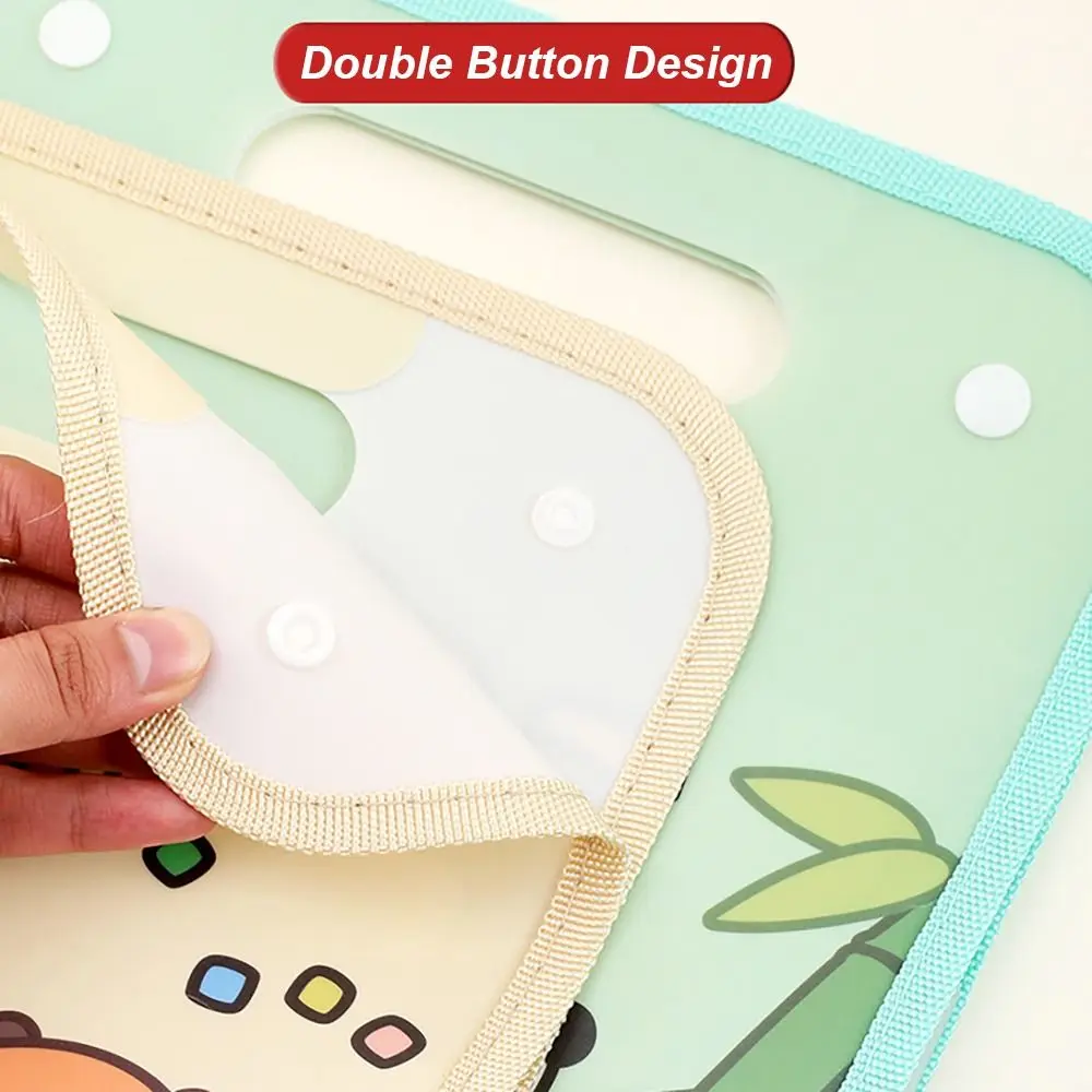 New Capybara A4 File Folder Cartoon Creative Test Paper Storage Folder Waterproof 13 Pockets File Organizer