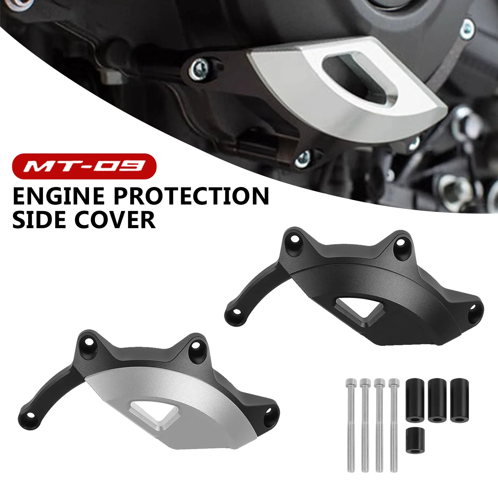 

For YAMAHA MT-09 MT09 Tracer XSR900 Tracer 900 GT 2014-2022 Frame Slider Fairing Engine Guard Anti Crash Pad Stator Protector