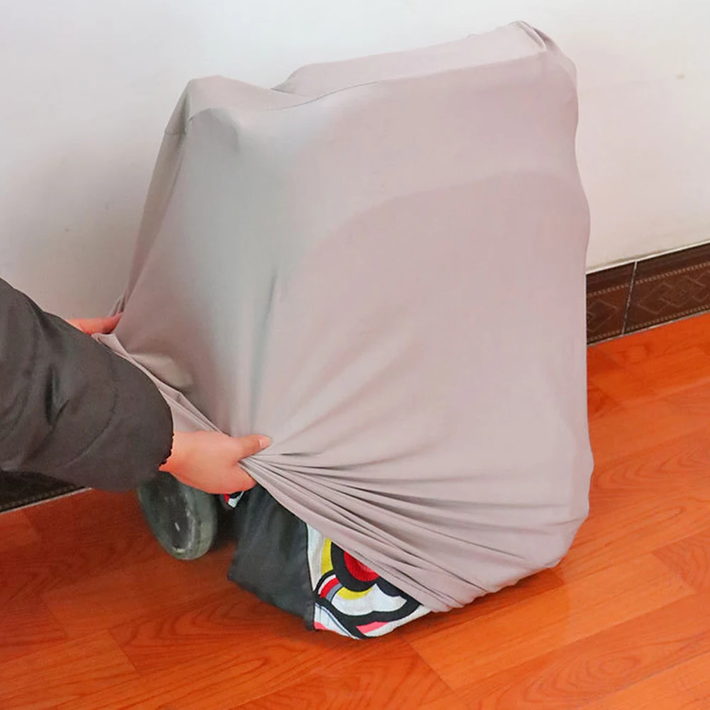 Compact Stroller Dust Cover Made from Washable Soft Fabric with Drawstring for Easy Cleaning and Space-Saving Storage