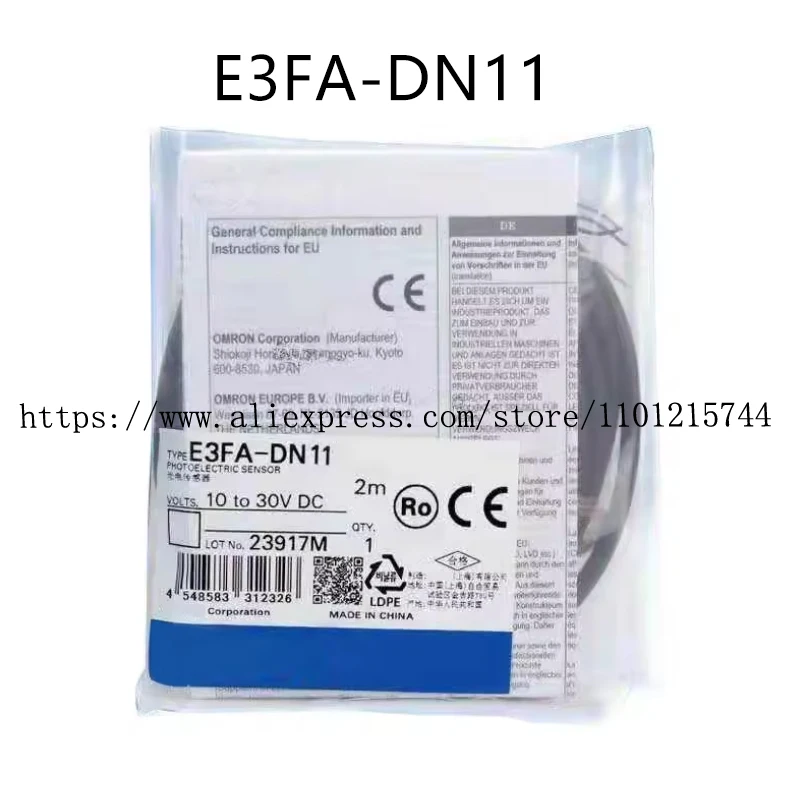 New Original PLC Controller E3FA-DN11 E3FA-DN12 E3FA-DN13 E3FA-DN14 E3FA-DN15 Moudle  One Year Warranty