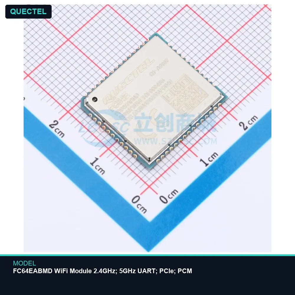 Quectel FC64EABMD WiFi Module 2.4GHz; 5GHz UART; PCIe; PCM