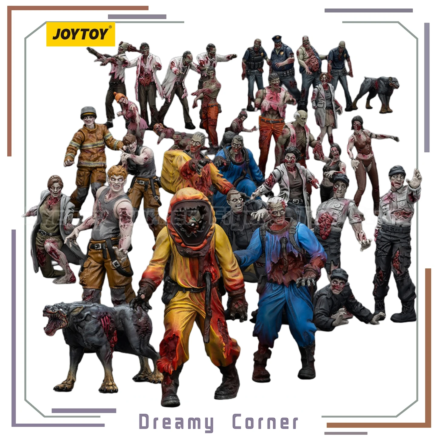 

【In Stock】JOYTOY Dark Source Dark Source Zombie 1/25 Action Figures Model Toy Gift