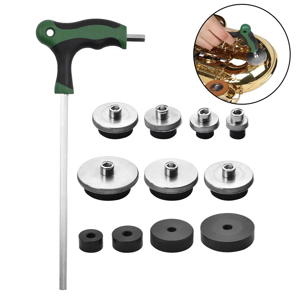 Saxophone Tone Hole Repair Tools Kit Alto Tenor Soprano Sax Sound Hole Tool Set Woodwind Instrument Accessories