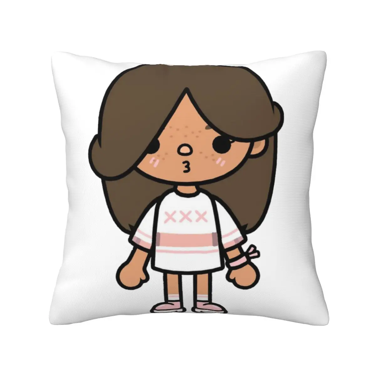 Toca Life Box - Toca Boca Cute Square Pillowcase Pillow Cover Cushion Zip Decorative Comfort Throw Pillow for Home Bedroom