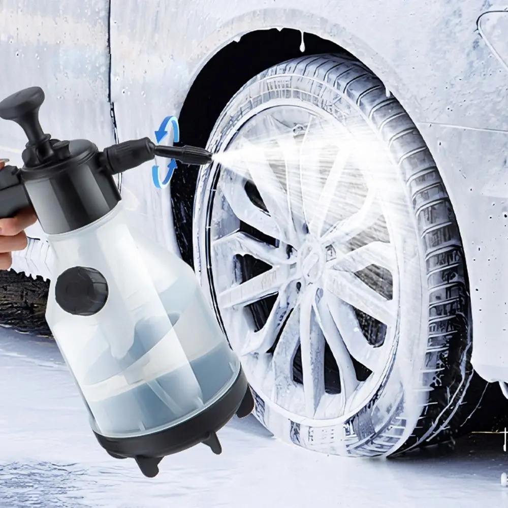 

Новый распылитель давления воздуха, распылитель пены, пластиковая ручная лейка, 2 л, прочная пенопластовая бутылка для воды, инструмент для чистки автомобиля