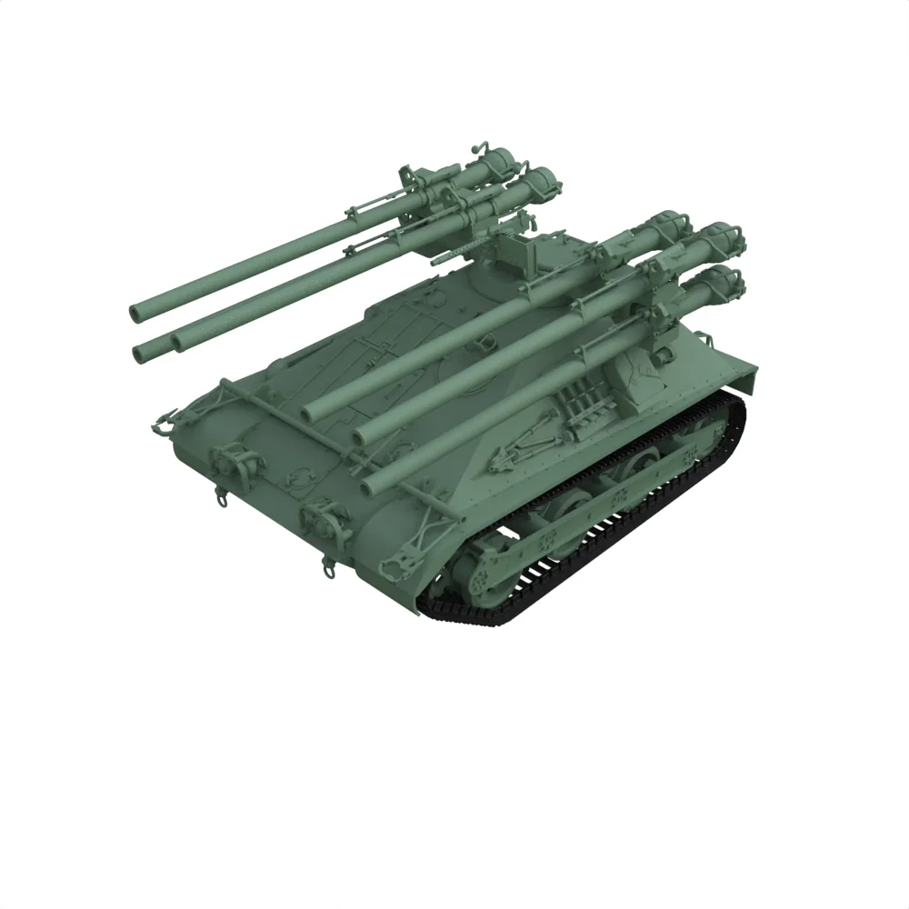 US Multiple 106mm Self-propelled Rifle M50 MRY-SFW SS140 1/72 1/35 1/144 25mm Military Model Kit Miniature Static Model