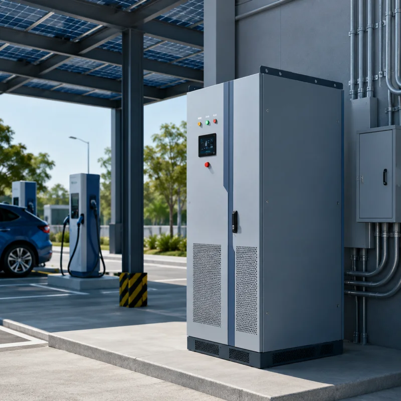 Commercial 60kw 120kwh Commercial Hybrid Inverter Energy Storage Cabinet For Grid Tied Microgrid To Prevent Power Interruption