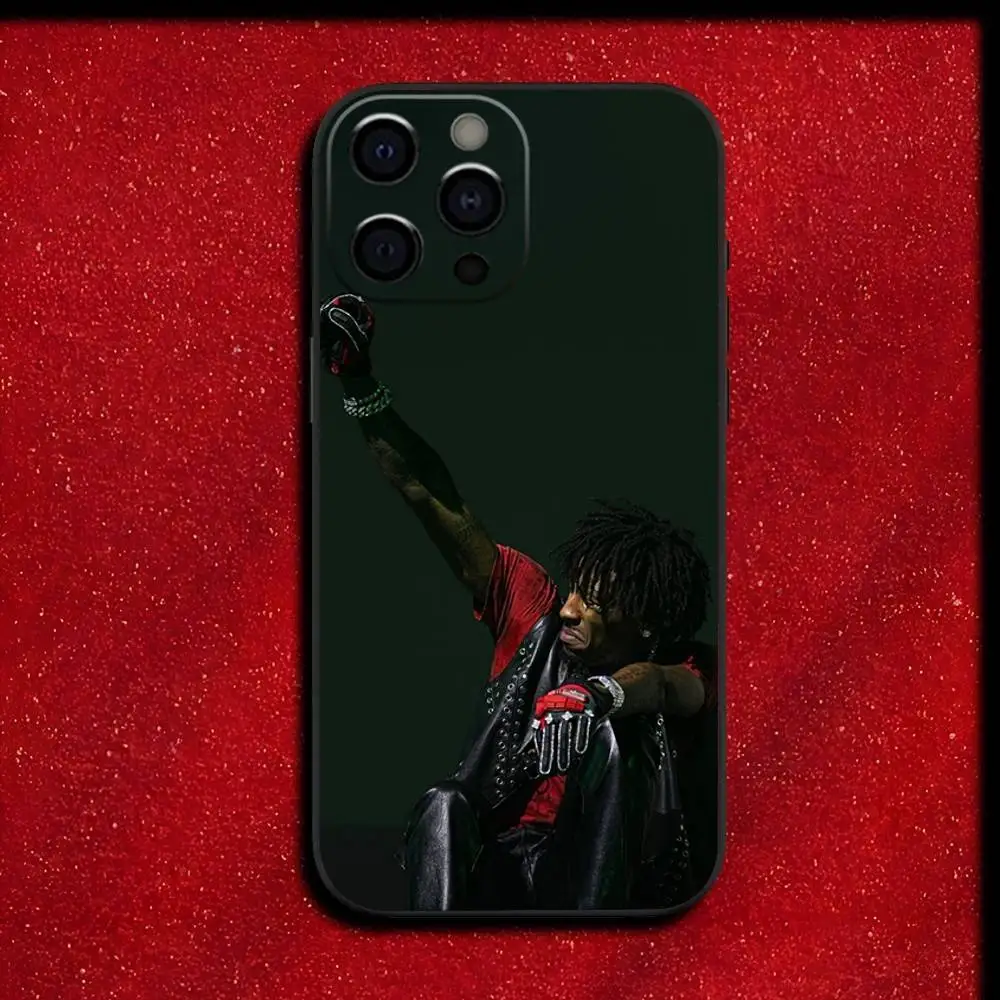 Funda de teléfono Rapper Y-YoungBoy Singer para iPhone 17,16,15,14,13,12,11,Pro,Max,Plus,E,SE4,Air,Mini cubierta negra