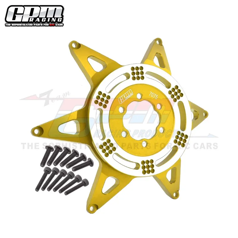 GPM Aluminum 7075 Rear Wheel Pattern Buckle LOS46003 For LOSI 1/4 Promoto-MX Motorcycle Losi Pro Motorcycle