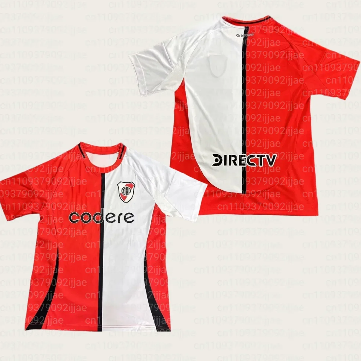 2026 Neues Eltern-Kind 3D-gedrucktes River Plate Team Fußballtrikot, Schnelltrocknendes Atmungsaktives Freizeit-T-Shirt, Outdoor-Sport-T-Shirt – Detail 3