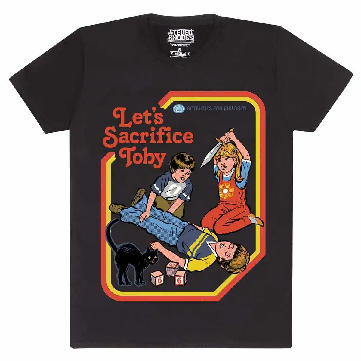 Camiseta oficial para hombre, camisa de Steven Rhodes, Lets, sacrificio, Fran