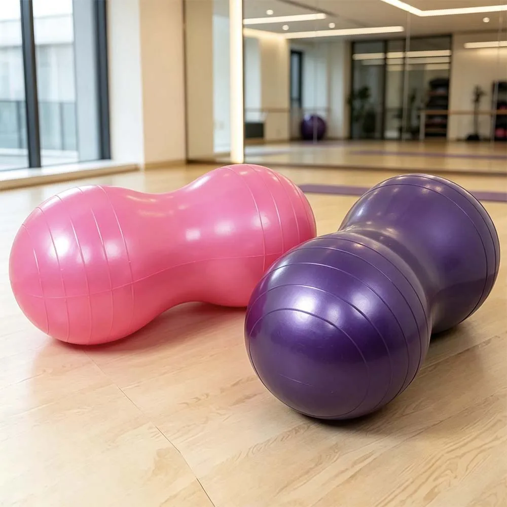 Yoga Ball Peanut Ball Balance Ball Pilates Accessories Home Fitness Equipment Pregnant Women Rehabilitation Exercise Yoga Ball