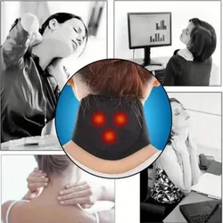 2026 Heating Neck Medium Soft Portable Cervical Pillow with Spontaneous Heat Therapy for Tingling, Pain