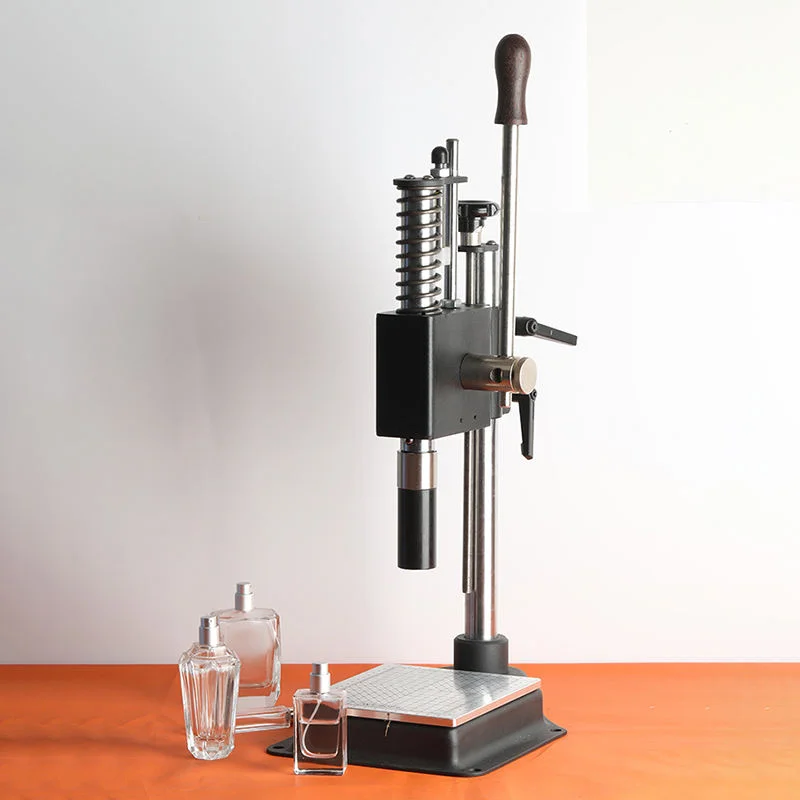 Purely Manual Operation Perfume Bottle Sealing Capping Machine Reliable Equipment for Vial Top Pressing of Glass Scent Bottles