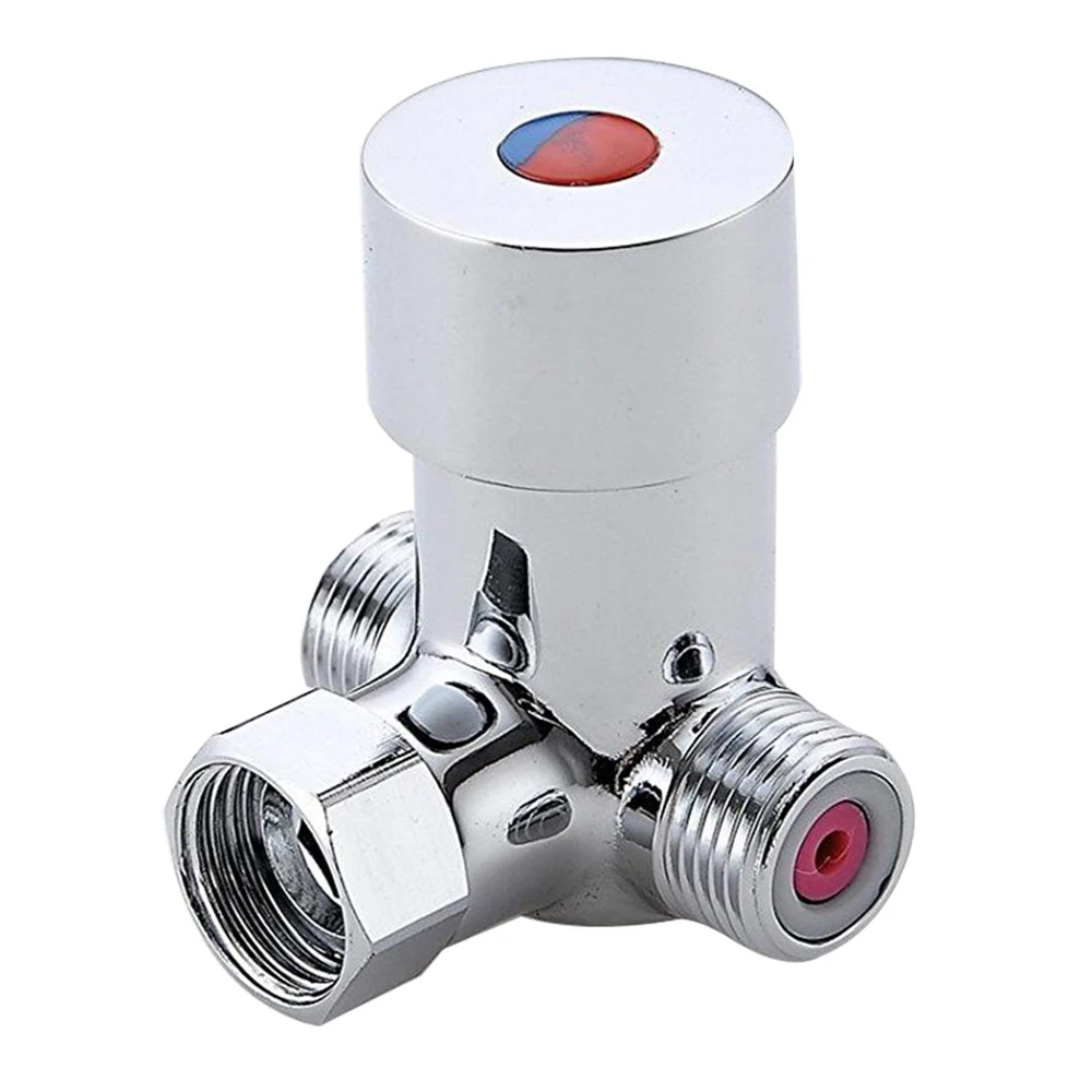 

Hot And Cold Water Mixing Valve Temperature Control Adjust Mixer Mixing Valve For Automatic Sensor Faucet