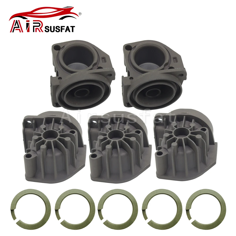 

5 комплектов головки блока цилиндров насоса воздушного компрессора + поршневое кольцо для Mercedes Benz W220 W211 S211 C219 Audi A6 C5 A8 D3 Jaguar 2203200104