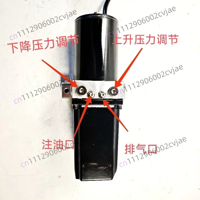 Small hydraulic station DC12v24v36v48v60v 72v300w DC hydraulic power unit