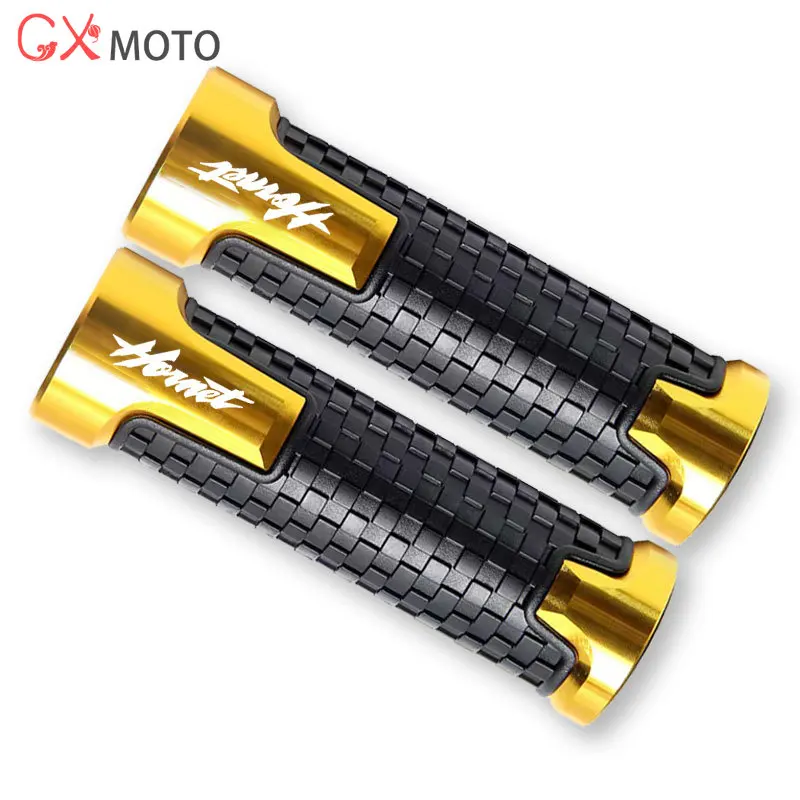 Para honda hornet cb600f cb600 cb599 goldwing gl1800 hornet 600 acessórios da motocicleta antiderrapante guiador aperto cnc mão barra apertos