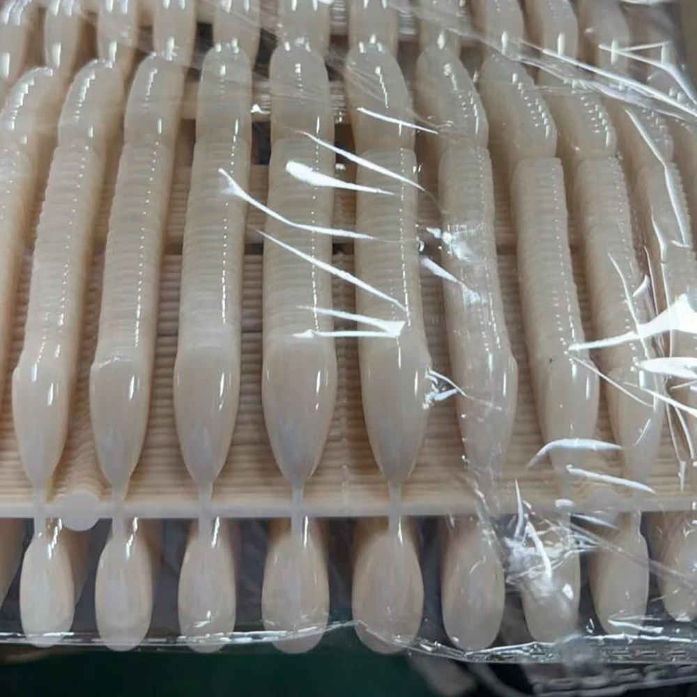 Faux ongles en amande mi-perlescente, couleur unie, brillant, couleur chair, pointes de manucure, couverture complète, 24 pièces/boîte