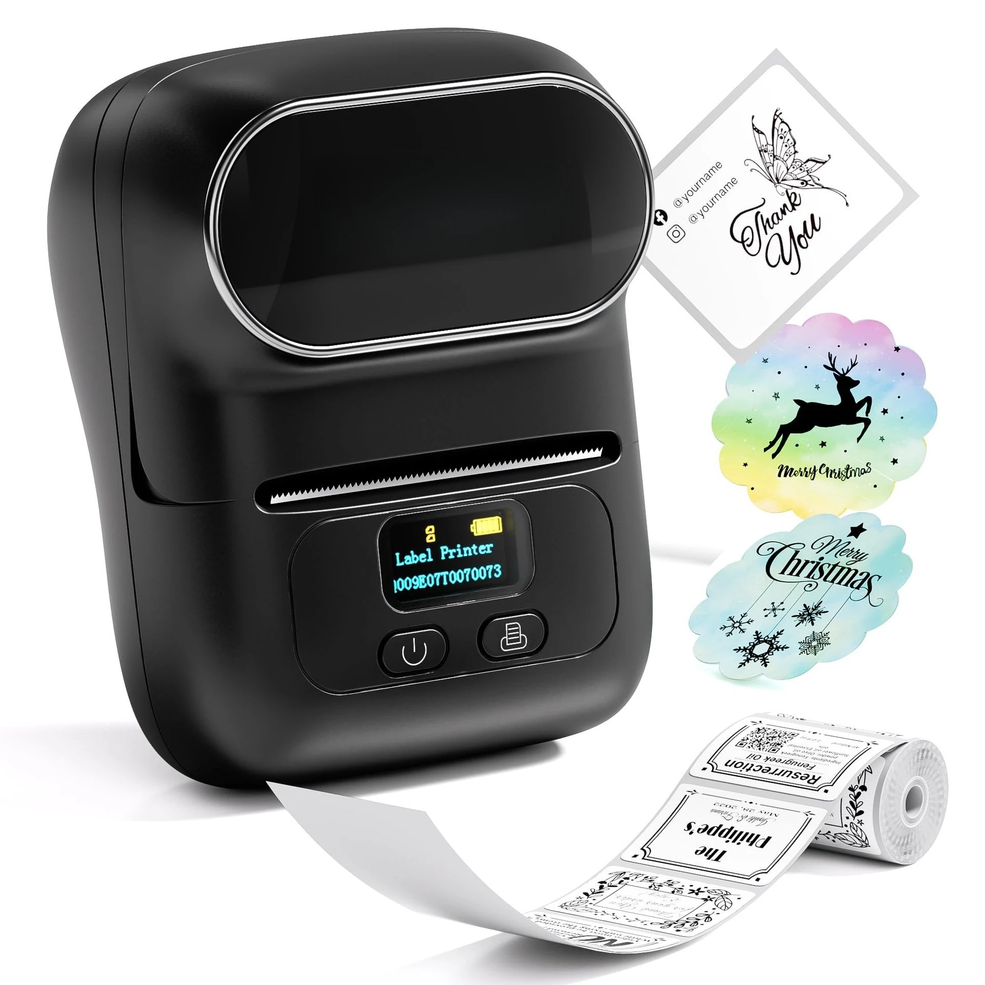Commercial Label Printer Mini Bluetooth Portable Printer