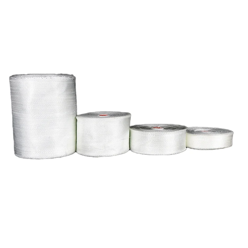 US Stock 1 rotolo di nastro in tessuto di fibra di vetro E-Glass 2 "larghezza 27 metri 50 mm x 25 m Tessuto semplice in fibra
