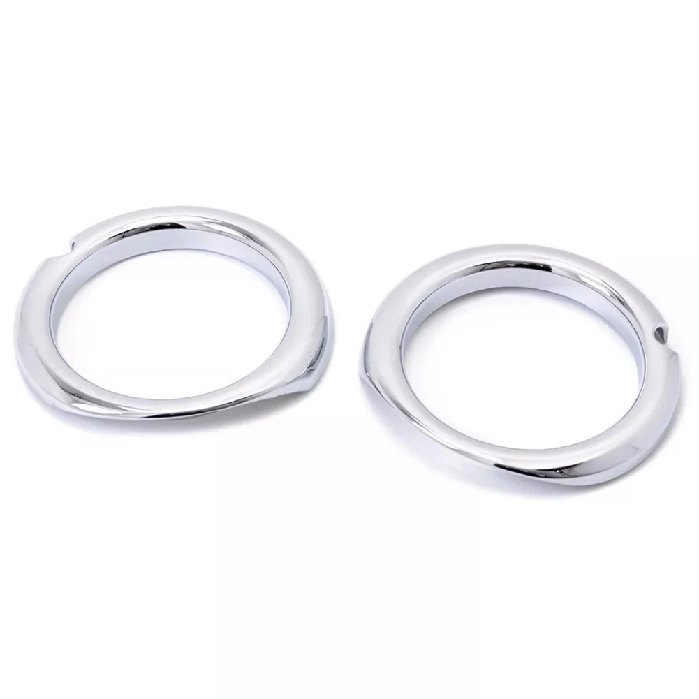 

2Pcs Car Front Fog Light Lamp Cover Trim High Quality For Mitsubishi- For Outlander 2016-2021 Quick Installation Car Accessories