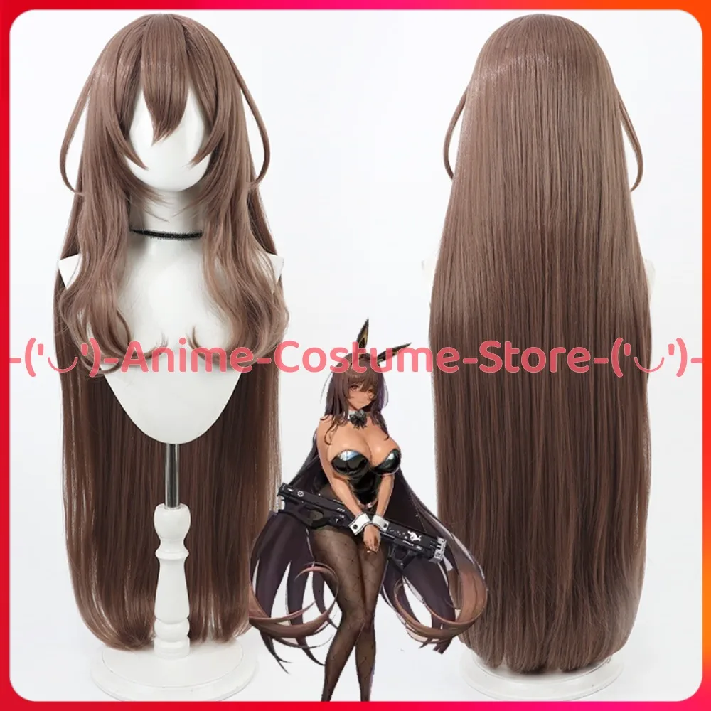 

Goddess of Victory: Nikke Noir Black Rabbit Cosplay Wig Anime Game Character Halloween Carnival Party Costume Wigs SyntheticHair