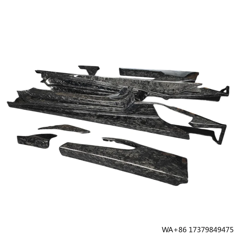 

New MS Style LP610 Body Kit for Lamborghini Huracan Modification Forged Carbon Fiber Side Skirt Body Kit Used Condition