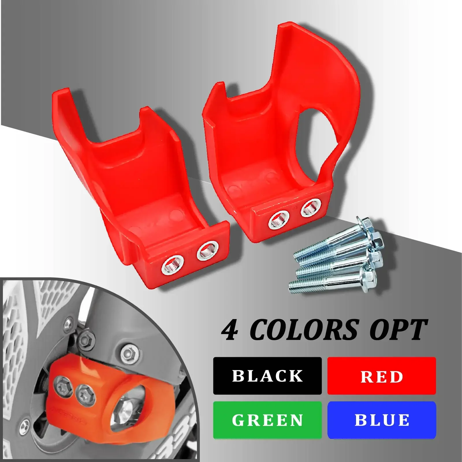 

Motorcycle Front Fork Shoe Cover Lower Leg Guard Protector For HONDA CRF300RX CRF250X CRF450RX CRF450X CRF450R CRF250R CRF250RX
