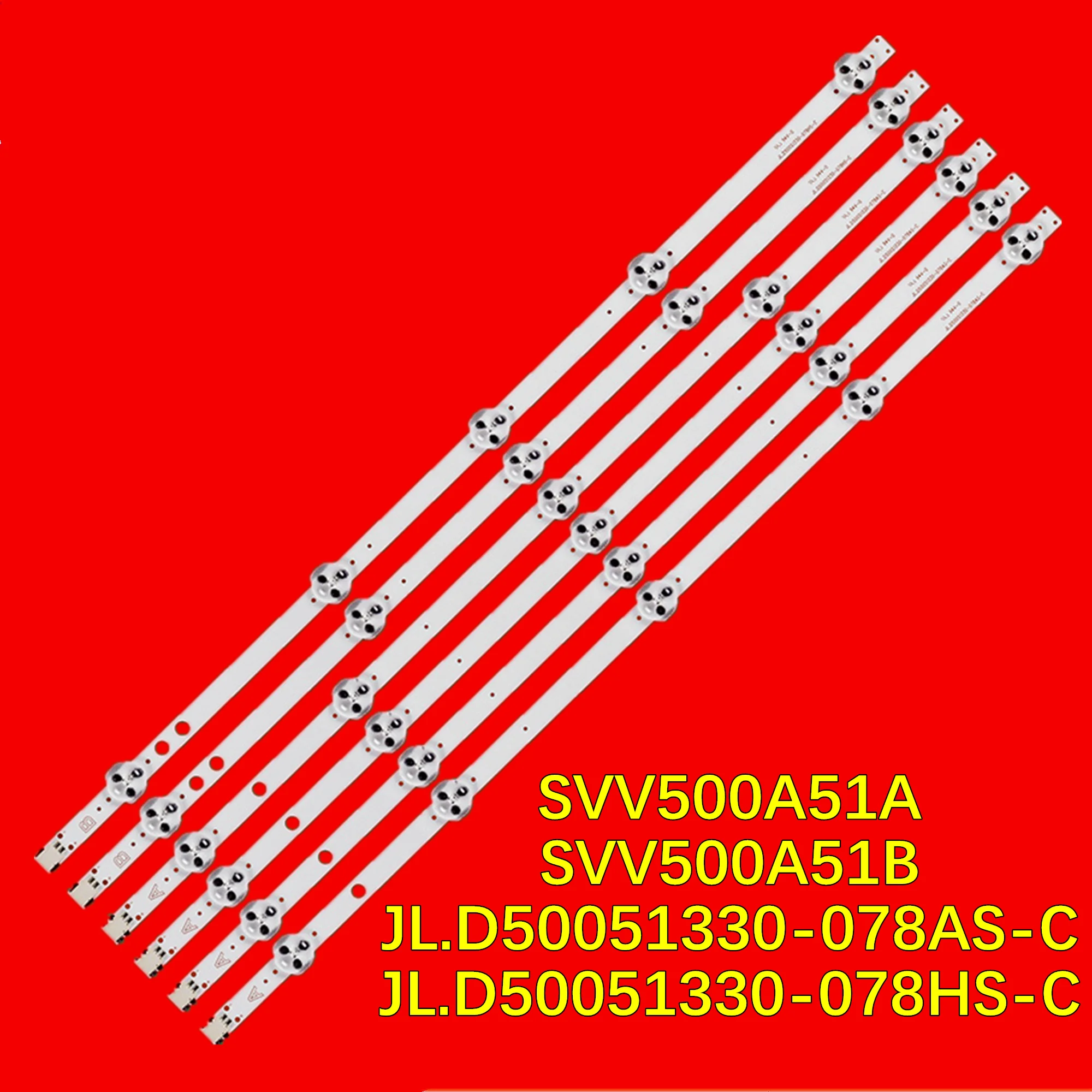 LED Backlight For 50HB1T62 50HB5W62 50FHD175 50HB6T72U D50F28B4CW D50F289M4CW LT-50C750 FLE50211SMART SVV500A51A SVV500A51B