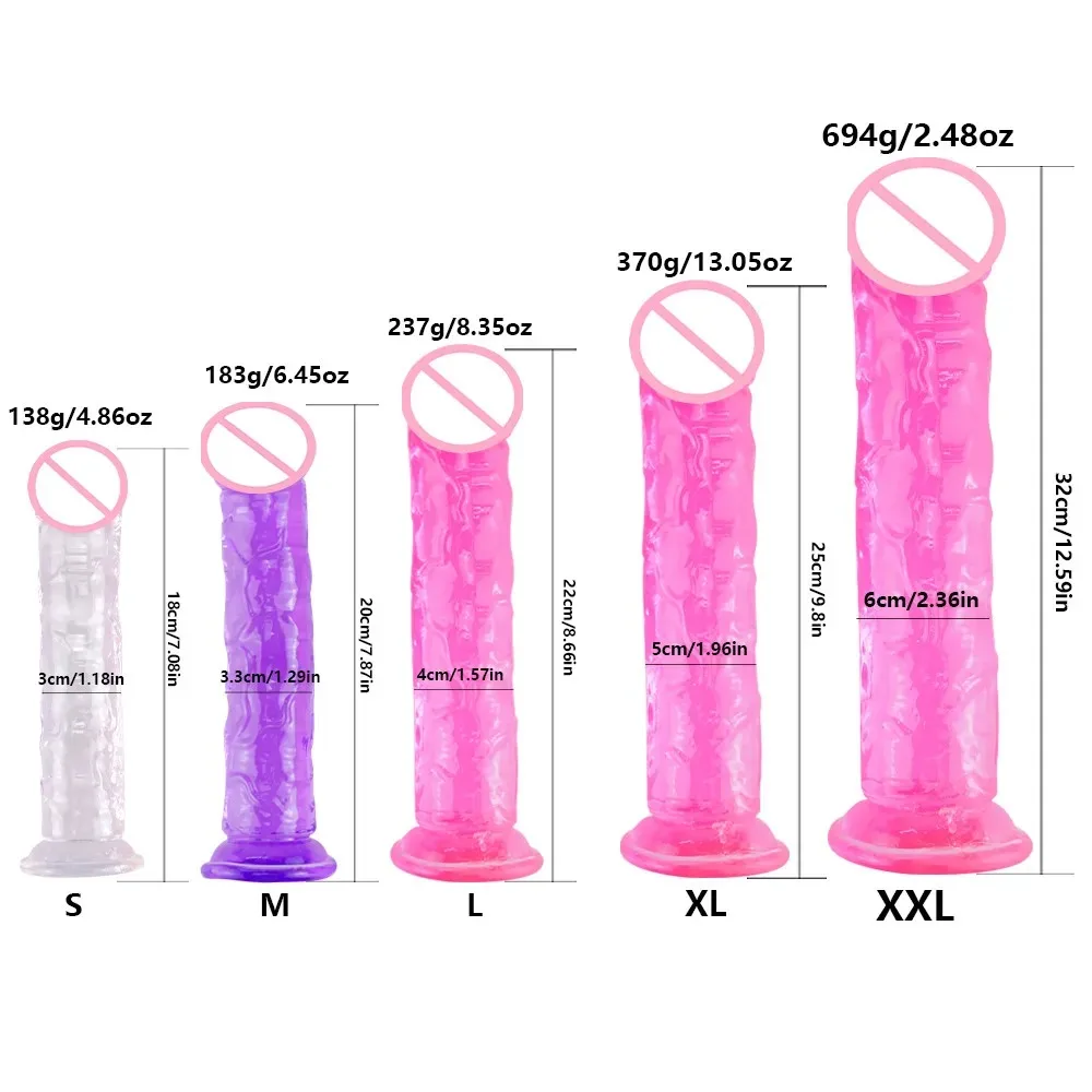 Huge Flesh Realistic Dildo Vagina Anal Butt Plug Strap On Penis Suction Cup For Woman Adult Vibrator Sex Toy Shop Pussy Pump