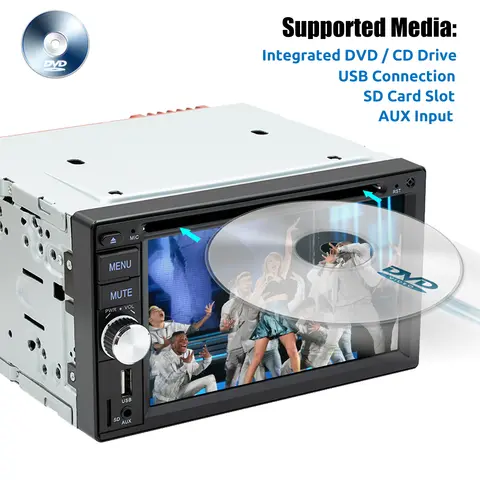 8 best sales android car stereo with cd player - №2