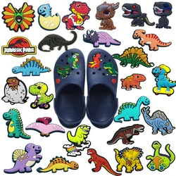 Dinossauro animal série encantos, sapato acessórios, clássico Clog presente, venda quente presente, atacado, 2024, 1pc