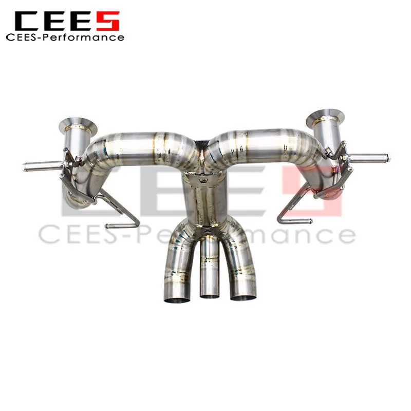 

CEES Catback выхлопные трубы для Lamborghini Aventador LP740/LP740S 6,5 л 2017-2018 Высокопроизводительная система глушителя выхлопной трубы