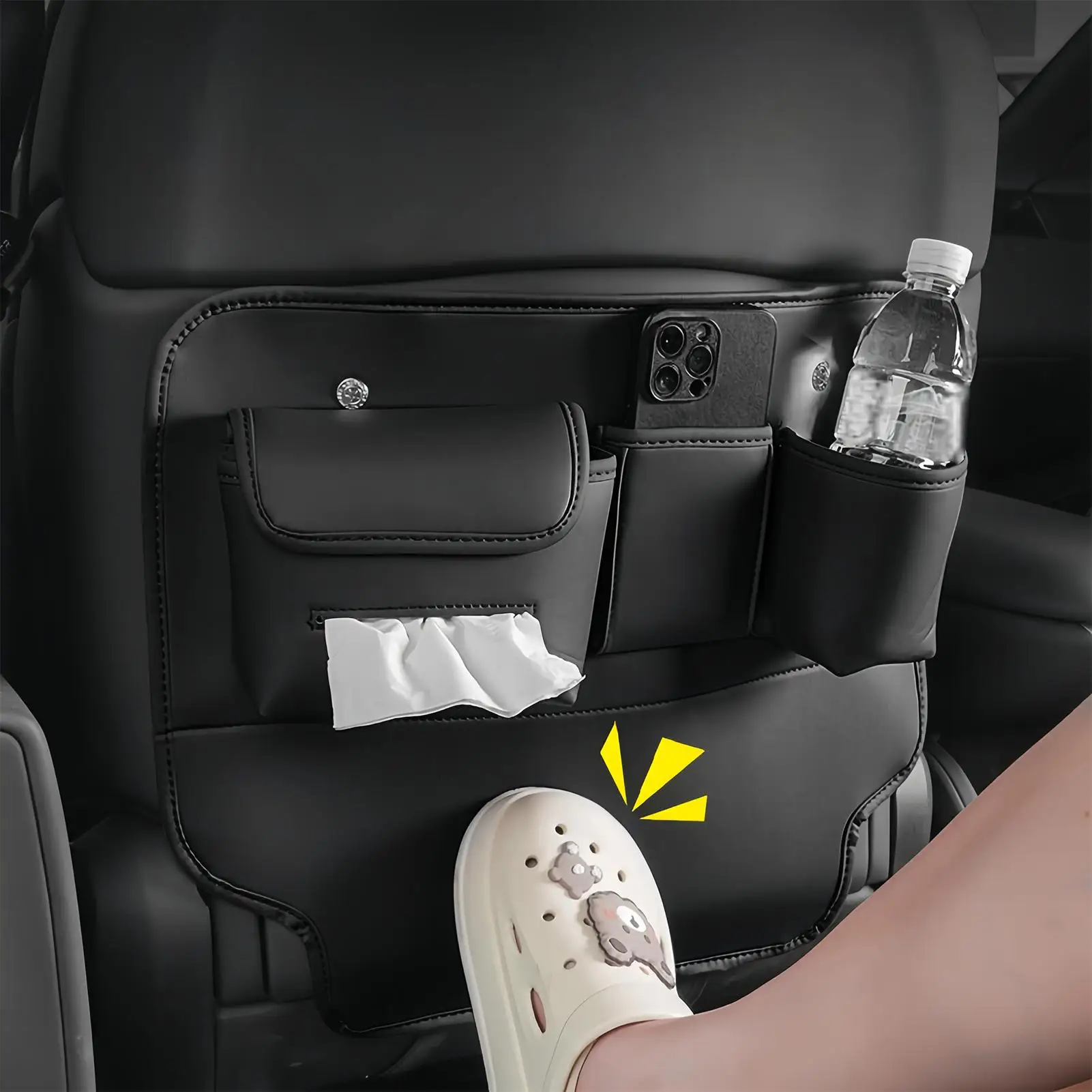 

Автомобильный органайзер на спинку сиденья, автомобильная внутренняя сумка, сумка для хранения на спинку сиденья для автомобиля, игрушки, бутылка с водой, зонтик для поездок на работу