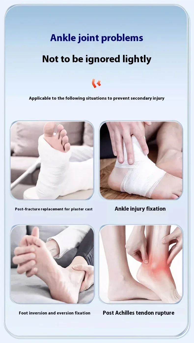 

Children'S Special Rehabilitation Achilles Tendon Boots Sports Protective Gear Breathable Adjustable Ankle Support
