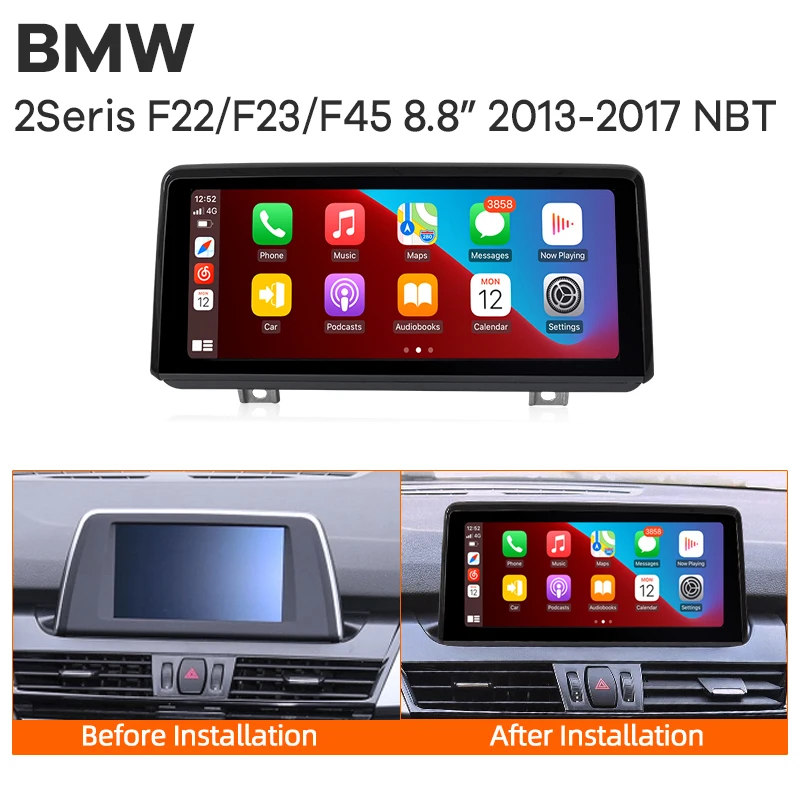 For BMW 2 Series F22 F23 2013-2017 Original NBT System 8.8