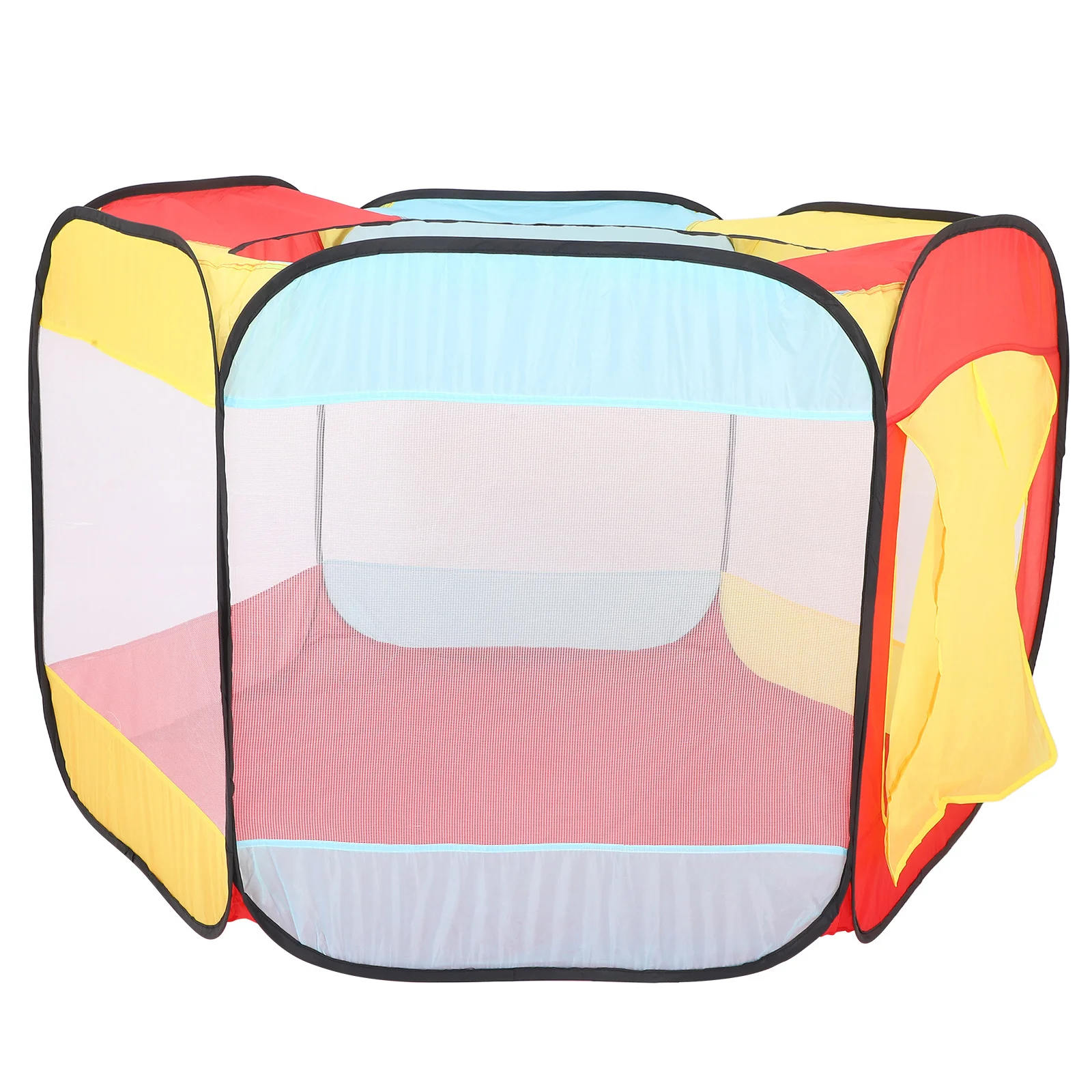 Foldable Mesh Ball Pit Playhouse Pop Up Playpen for Toddlers Boys Girls Breathable Indoor Outdoor Play Tent Kids Tent Indoor