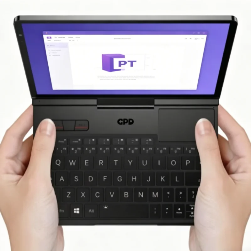 Palm Size GPD Pocket4  Premium AMD AI 9 HX 370/8840U 64GB 2TB NVMe 8.8