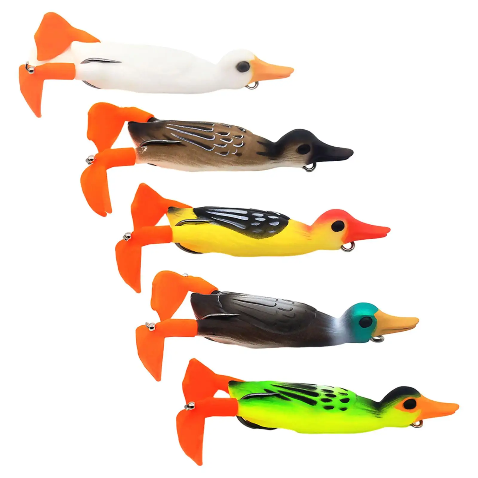Esca da pesca per anatra Swimbait Tackle Esche da pesca da 9,5 cm per trota spigola