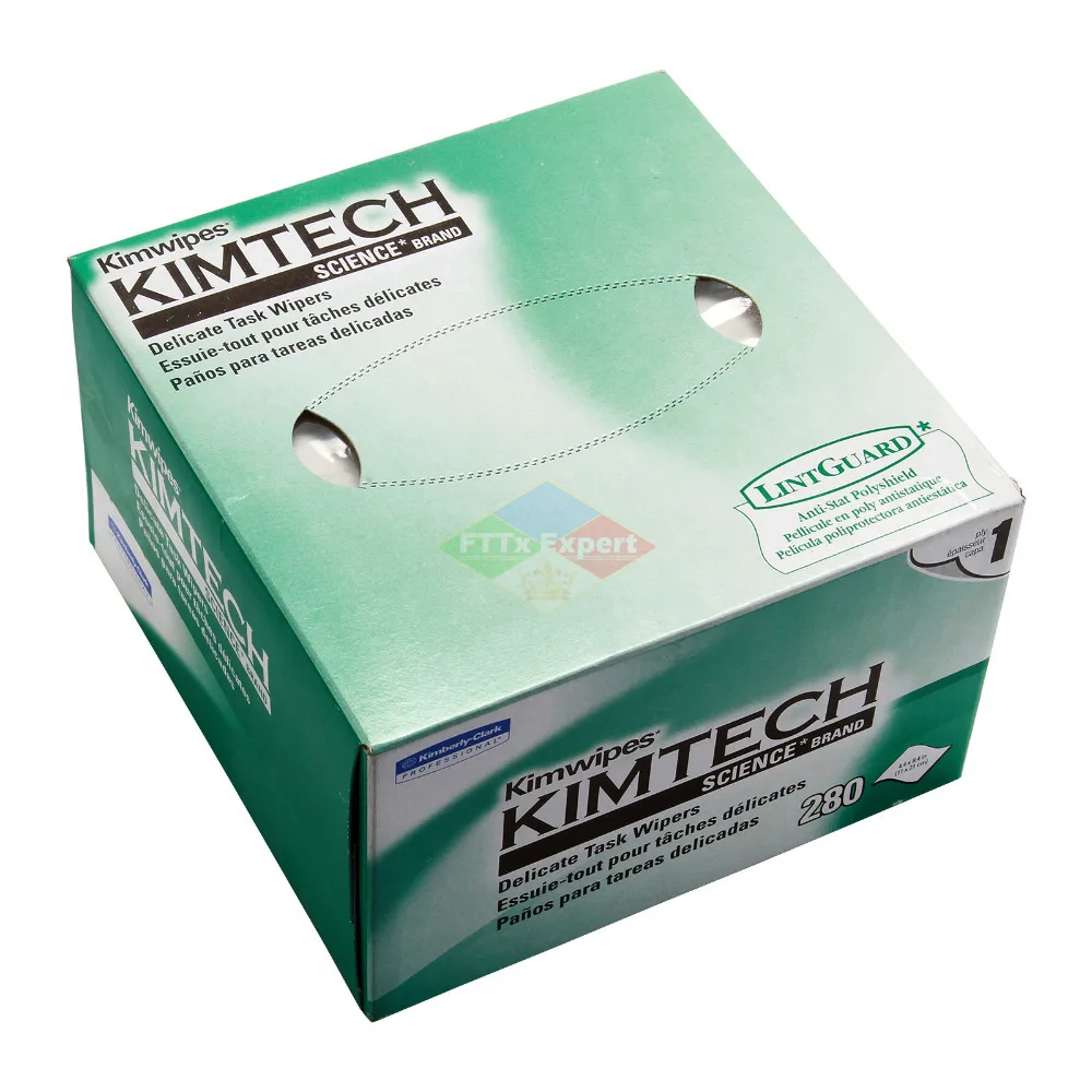 KIMTECH Papel De Limpeza De Fibra Óptica, kimwipes, melhor preço, EUA Importar