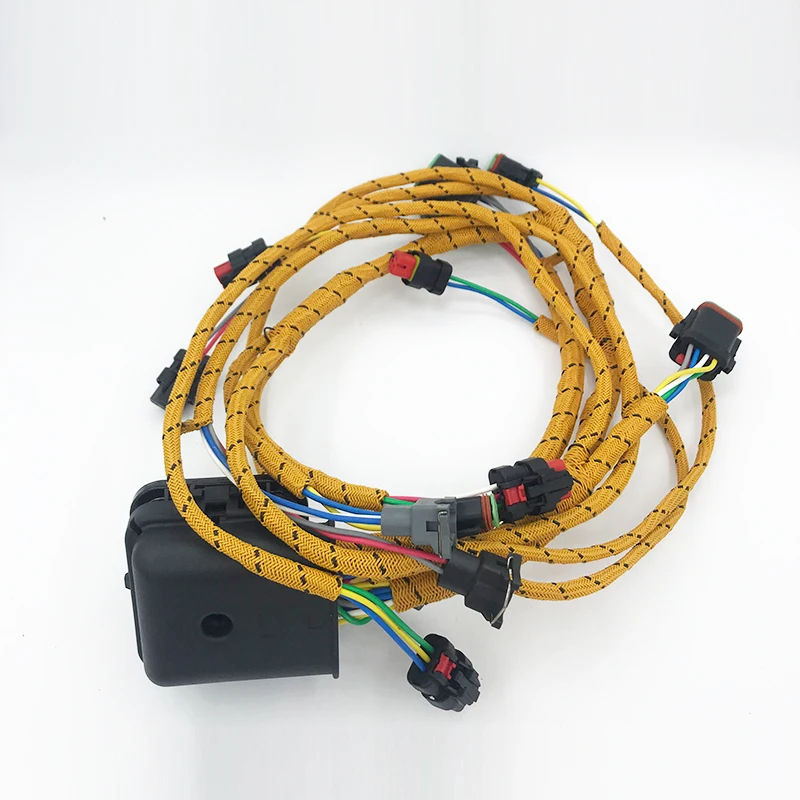 For Excavator Parts Caterpillar E330D/336D C9 EFI Engine Wire Harness 235-8202 Wire Speed Plug