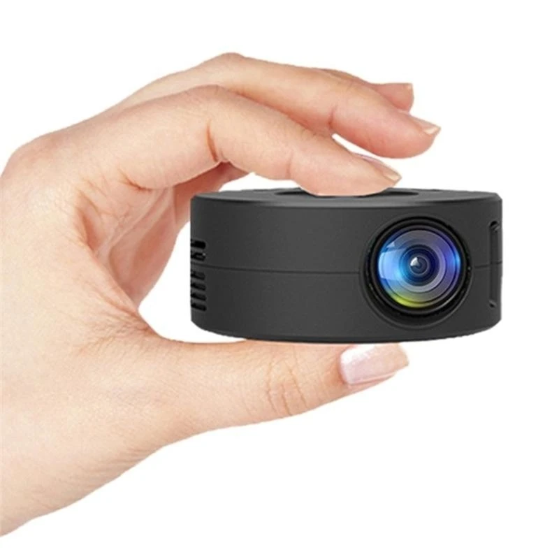 YT200 Mini Projector LED Media Player Portable 320X180 Pixels Built-in 4Ω2W Speaker Support 1080P USB Sync Screen - view 2