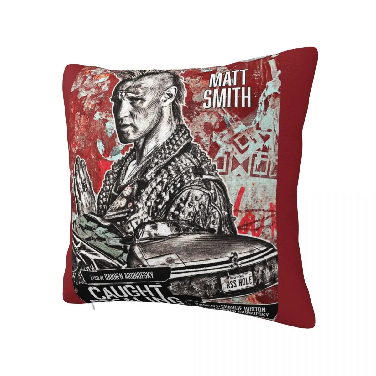 Caught Stealing 2025 Film Pillow Cover Square Pillow Case Cushion Cover Funny Graphic Pillowcases For Sofa Bedroom Home Decor