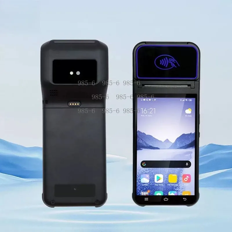 Mobile Handheld All-in-One POS Terminal ZCS Z92, Android 13.0, Touch Screen with Built-in Thermal Receipt Printer