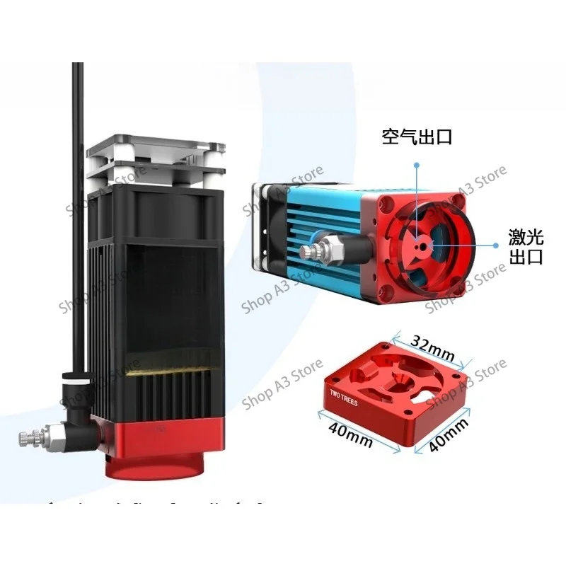 Accessories, air blowing pumps, air-assisted cutting tools, electric pumps to reduce yellow edges, for printers