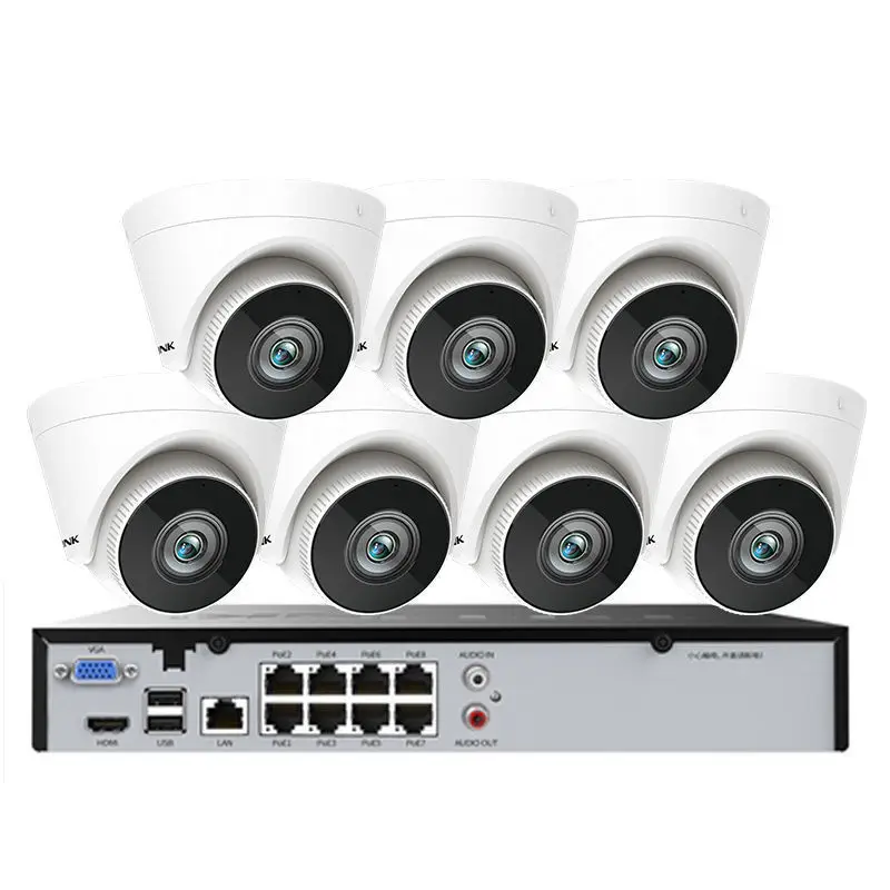 5 million surveillance camera set, audio infrared night vision