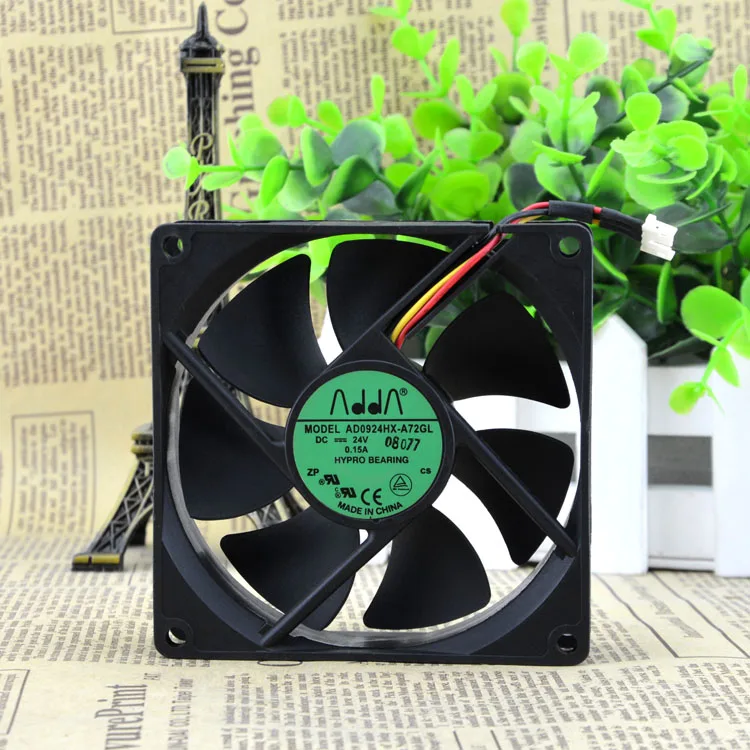 9 CENTÍMETROS FÃ INVERSOR AD0924HX-A72GL 9025 24V 0.15A