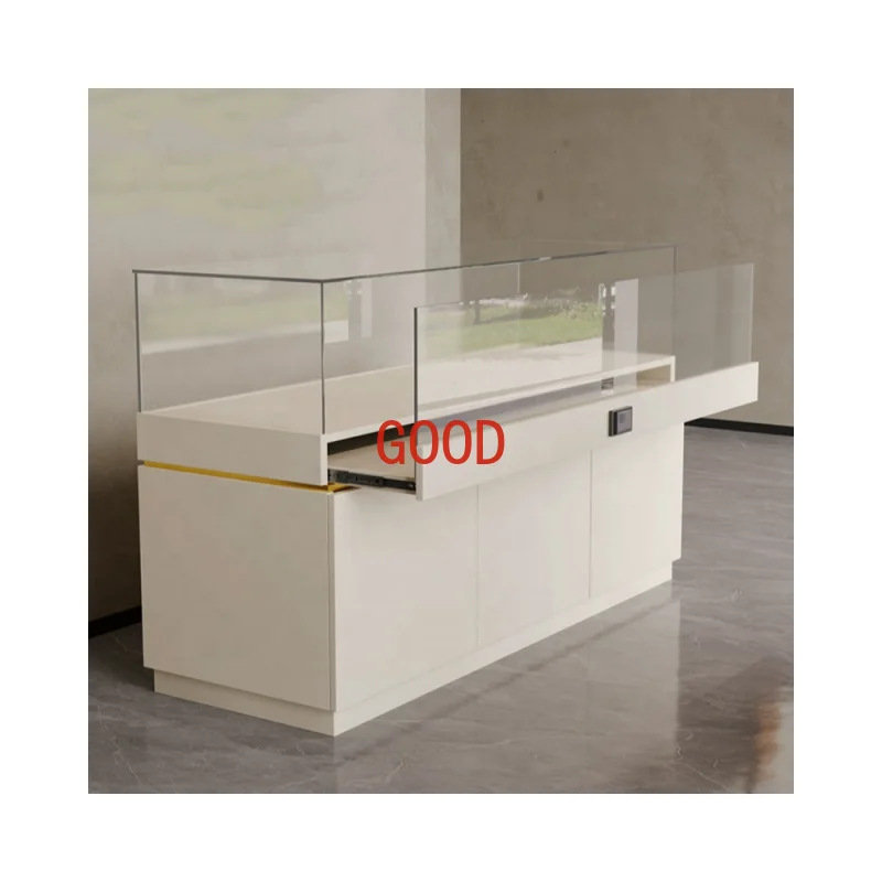 

Customized product、2024 Custom New Arrival Table Display watch Jewelry Display Cabinet Jewelry Display Counter For Sale